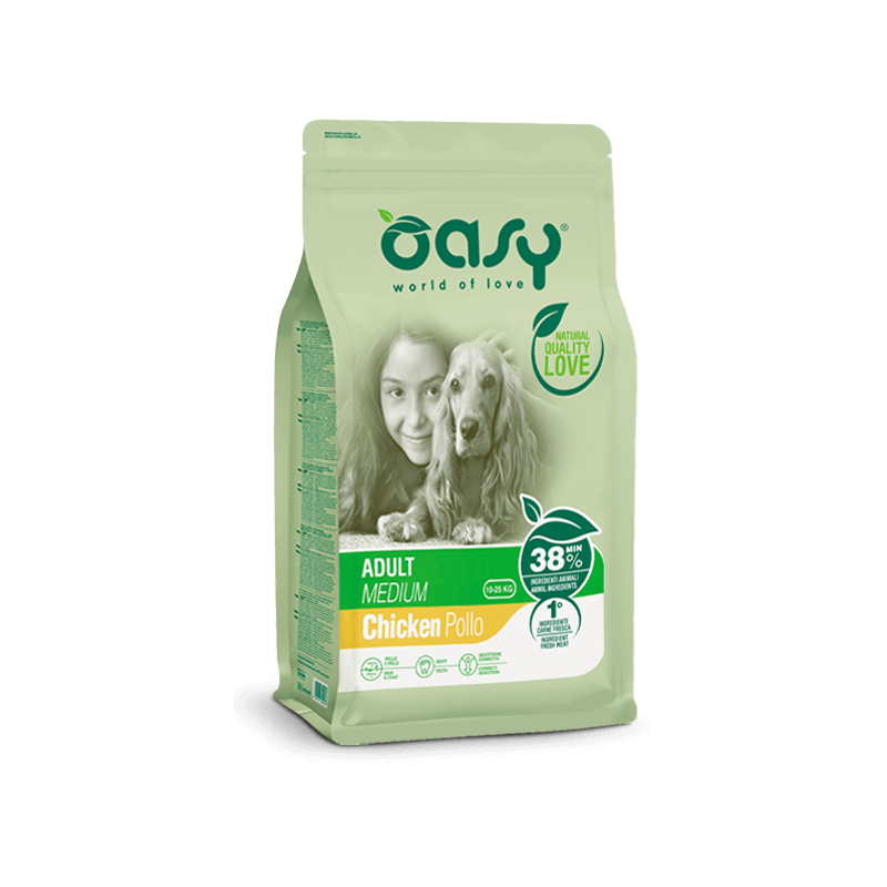 Oasy - Lifestage Adult Medium con Pollo