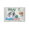 Oasy - Bocconcini in Salsa Adult Multipack Selezione di Pesce 4 x 85 g