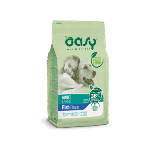 Oasy - Lifestage Adult Large con Pesce 12 Kg