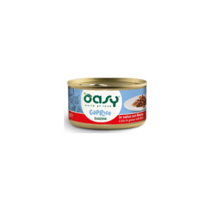 Oasy - Cat Adult Caprice Dadini in Salsa Con Manzo 85 g