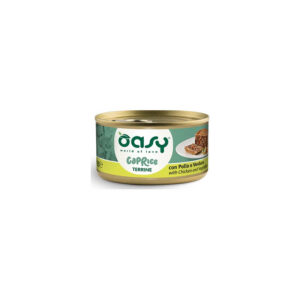 Oasy - Caprice Terrine Cat Adult con Pollo e Verdure 85 g