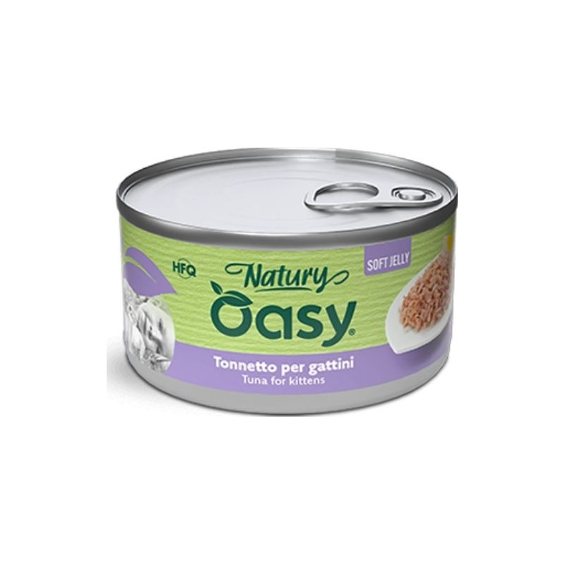 Oasy - Cat Kitten Natury Tonnetto Soft Jelly 85 g
