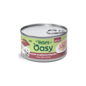 Oasy - Cat Adult Natury Tonnetto Con Gamberone Soft Jelly 85 g