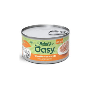 Oasy - Cat Adult Natury Tonnetto Con Carote Soft Jelly 85 g