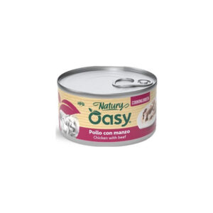 Oasy - Cat Natury Cooking Broth Pollo Con Manzo 85 g