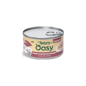 Oasy - Cat Natury Cooking Broth Tonnetto Con Gamberone 85 g