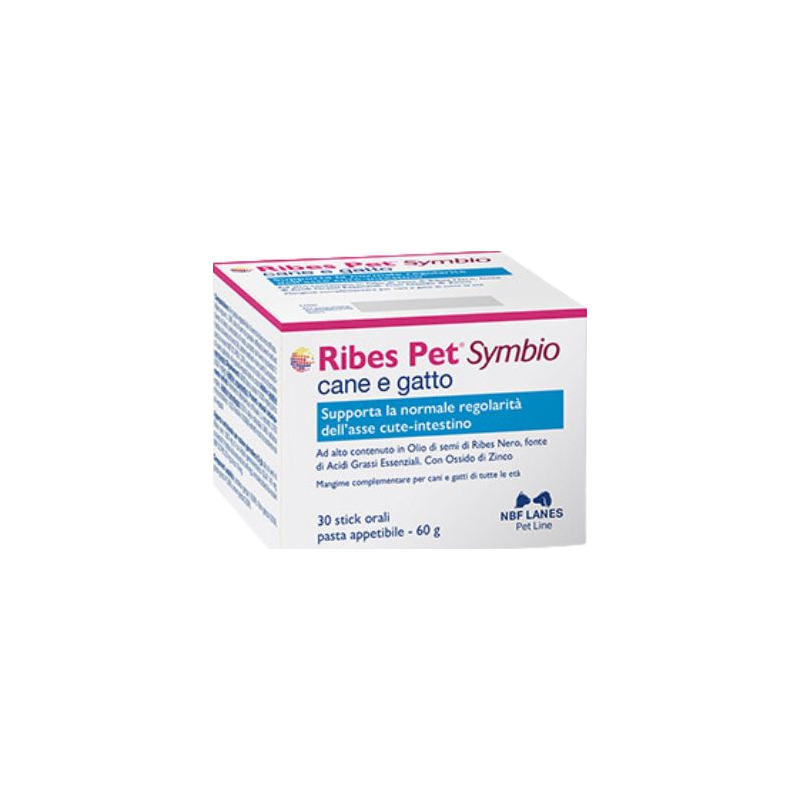 NBF Lanes - Ribes Pet Symbio Cane e Gatto 30 Stick 60 g