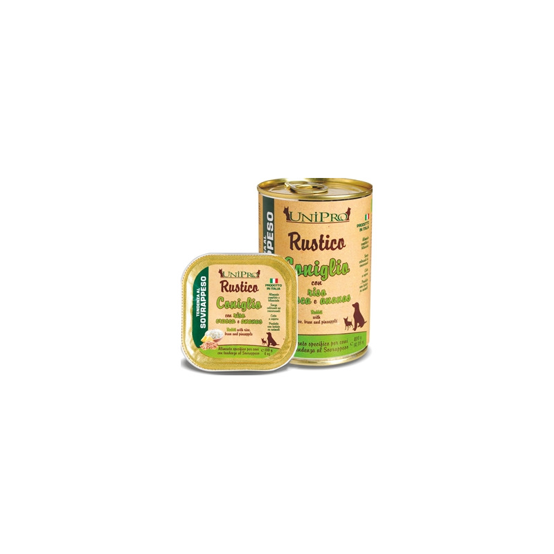 Unipro - Rustico Coniglio con Riso, Crusca e Ananas