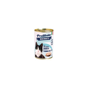Unipro - Prelibato Macinato con Pesce Bianco e Gamberetti 400 g