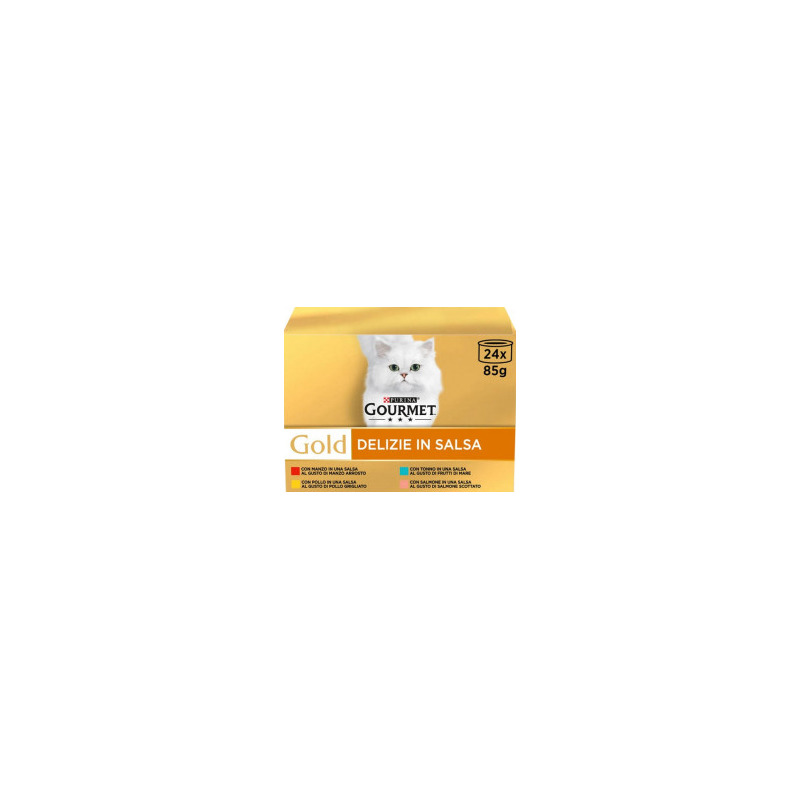 Gourmet Gold - Mix Delizie in Salsa - Multipack 24 x 85 g