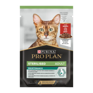 Purina-Pro Plan Adult Sterilised Manzo in Salsa 85 g