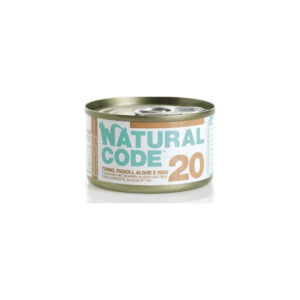 Natural Code - Gatto 20 Tonno Fagioli Alghe e Riso 85 g