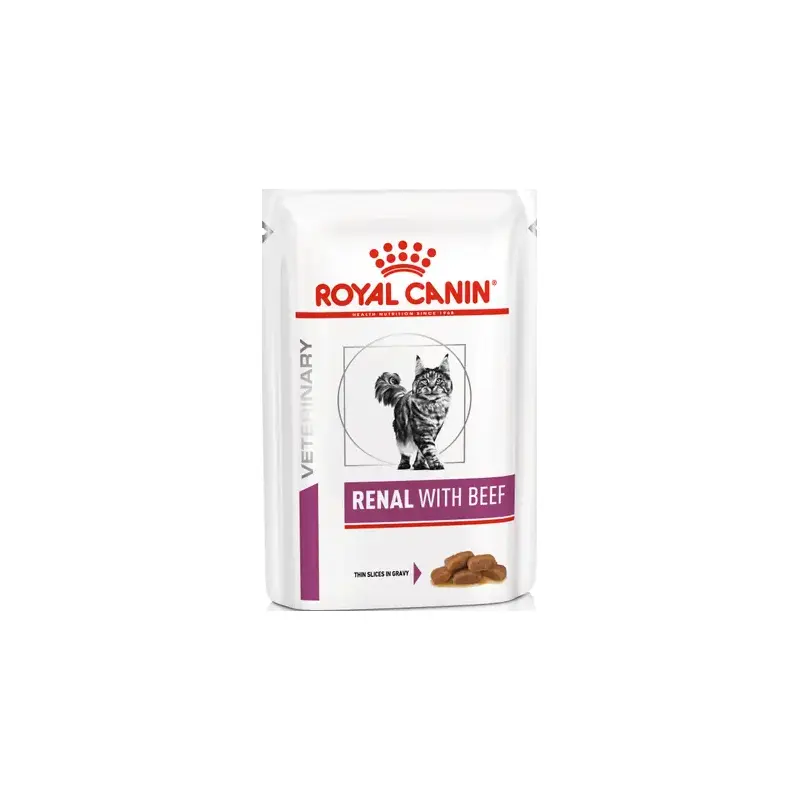Royal Canin - Veterinary Diet Renal con Manzo 85 g