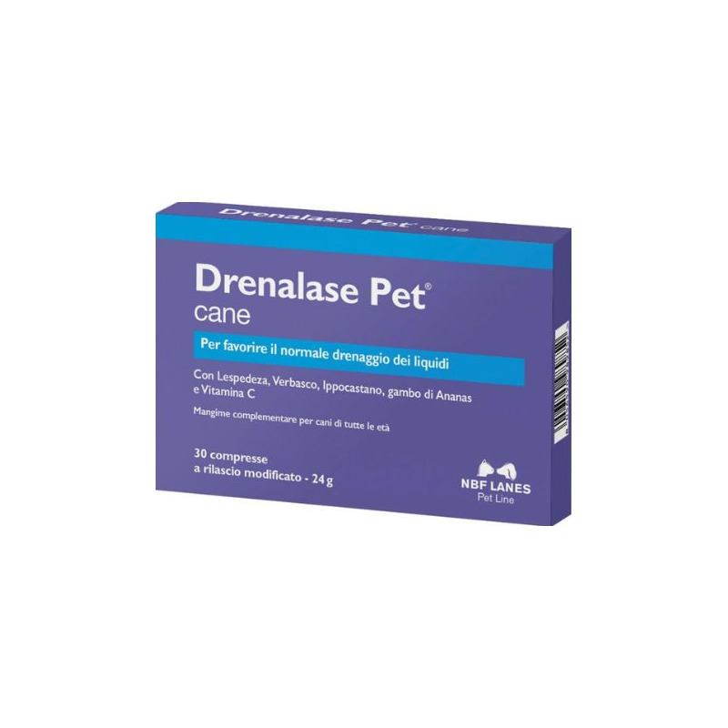 NBF Lanes - Drenalase Pet 30 Compresse