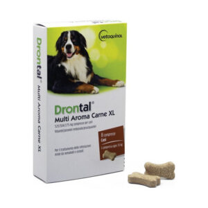 Vetoquinol - Drontal Multi Aroma Carne XL Compresse