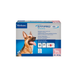 Virbac - Effipro Duo Cane 20-40 Kg 4 Fialette