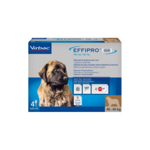 Virbac - Effipro Duo Cane 40-60 Kg 4 Fialette