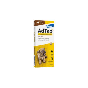 Elanco - AdTab Cane 1,3-2,5 Kg 56 Mg 3 Compresse