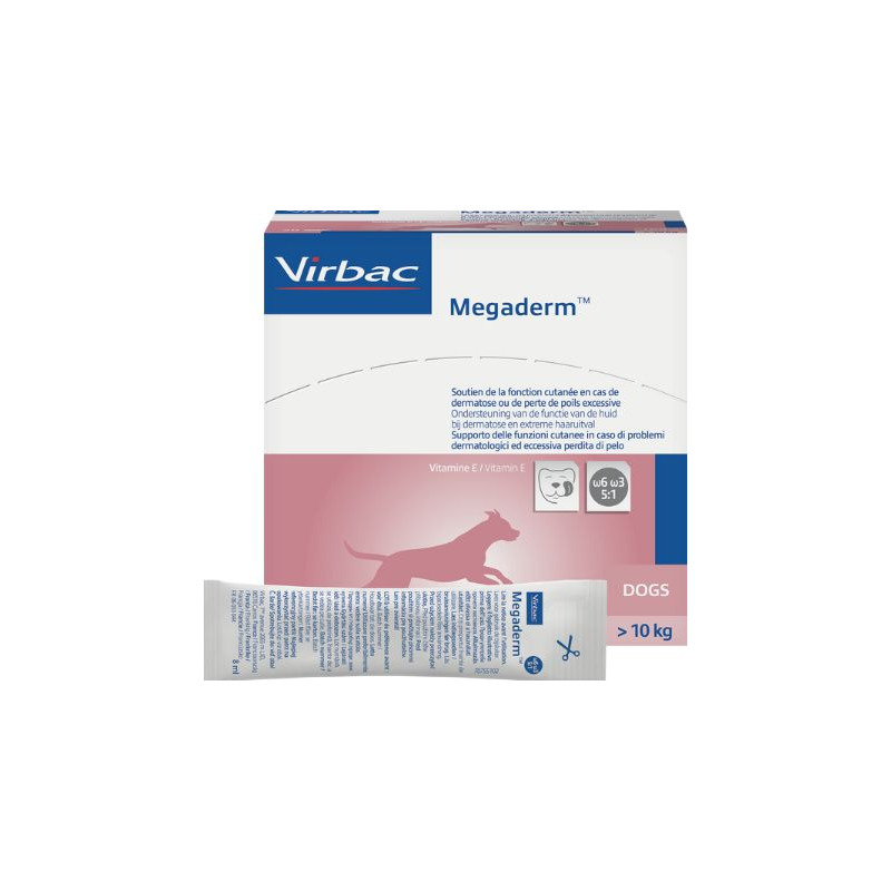 Virbac - Megaderm Monodose 28 x 8 ml > 10 Kg