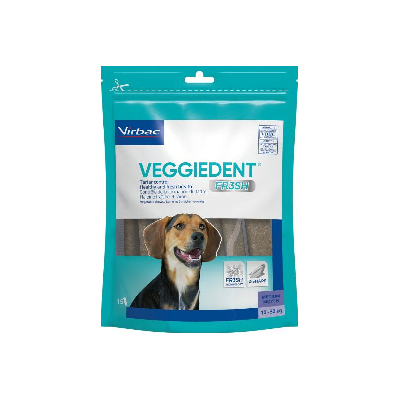 Virbac - Veggiedent Fresh M 10-30 Kg