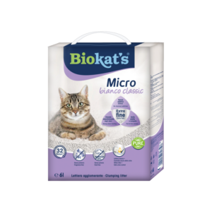 Gimborn Italia - Biokat's Lettiera Agglomerante Micro Bianco Classic 6 L