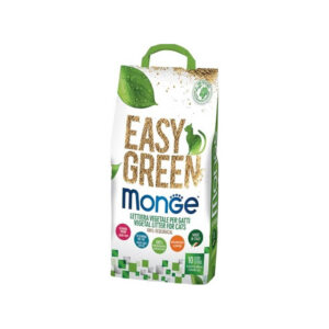 Monge - Lettiera Easy Green 100% Ecologica 10 L Verde
