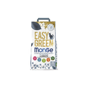 Monge - Lettiera Easy Green 100% Mais con Carboni Attivi 10 L