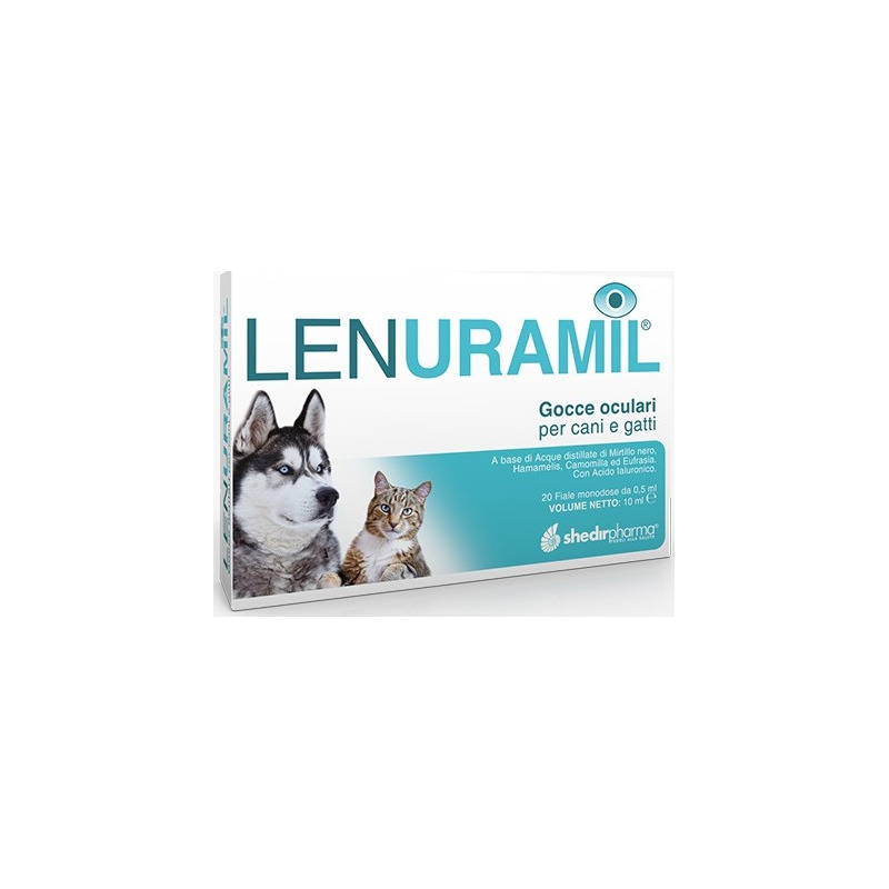 ShedirPharma - Lenuramil Gocce Oculari 20 Fiale Monodose 0,5 ml