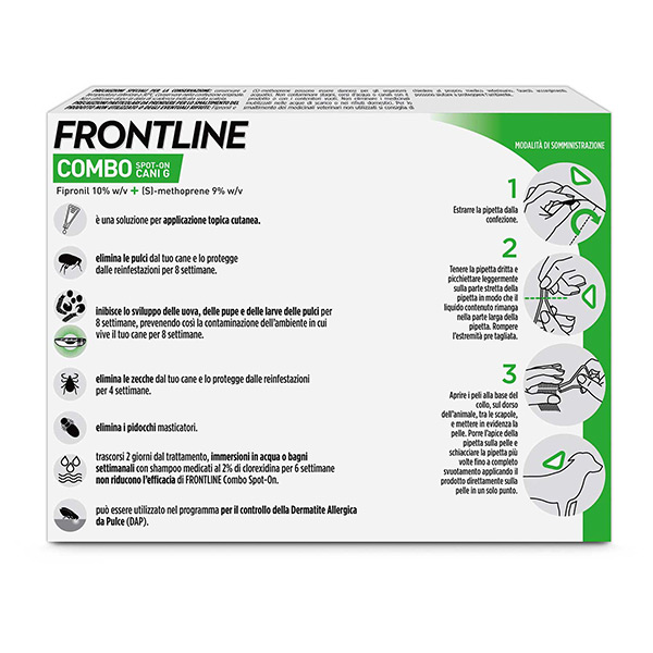 Boehringer Ingelheim - Frontline Combo Cani 20-40 Kg 3 Fialette - immagine 3