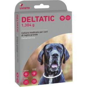 TREI-LIVISTO – Deltatic 2 Collari Medicati 75 cm
