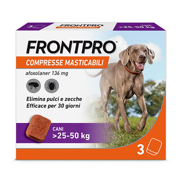 Boehringer Ingelheim - Frontpro Cani 25-50 Kg 3 Compresse Masticabili - immagine 5