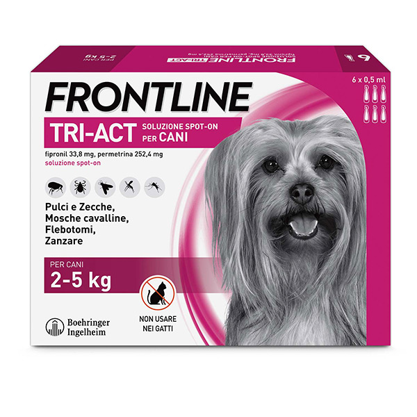 Tri-Act Cani 2-5 Kg 6 Fialette