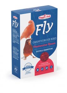 Raggio di Sole - Pastoncino Rosso per Canarini Fly Hobby 300 g