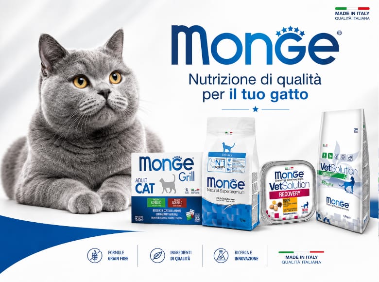 Monge alimentazione gatto
