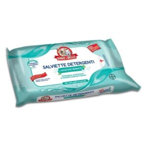 Sano e Bello - 50 Salviette Maxi al Muschio Bianco