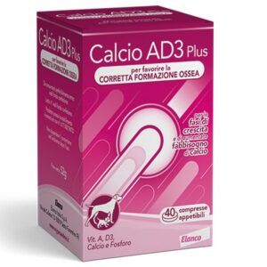 Elanco - Calcio AD3 Plus 40 Tabs