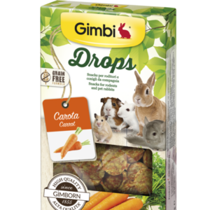 Gimborn - Gimbi Snack Drops Carote 50 g