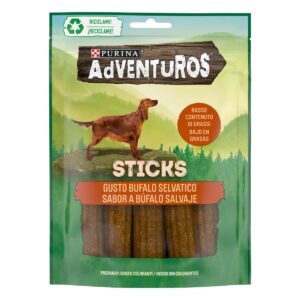 Purina - Adventuros Cane Snack Sticks  al Bufalo 120 g