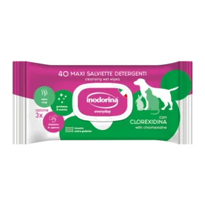 Inodorina - 40 Salviette Detergenti EveryDay con Clorexidina