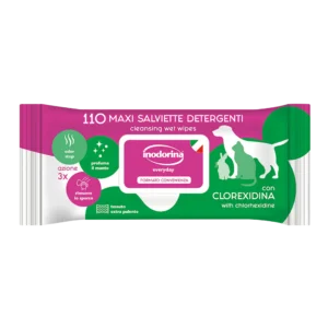 Inodorina - 110 Salviette Detergenti EveryDay con Clorexidina