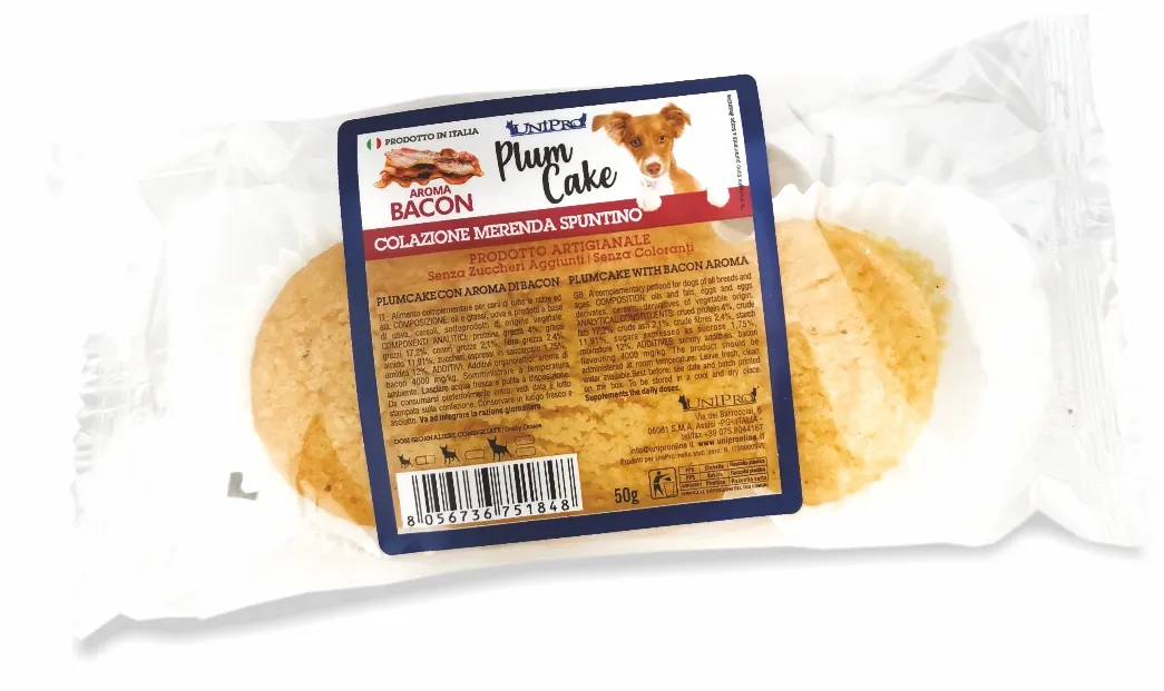 Unipro - Plumcake al Bacon 50 g