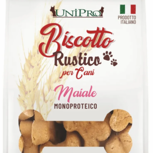 Unipro - Biscotto Rustico Monoproteico al Maiale 300 g
