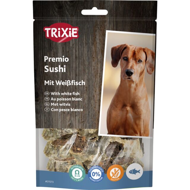 Trixie - Sushi Rolls Snack con Pesce Bianco 100 g
