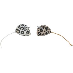 Trixie - Gioco Gatto 2 Topolini Leopardati