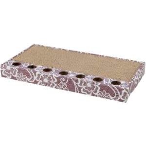 Trixie - Tiragraffi in Cartone Rosa